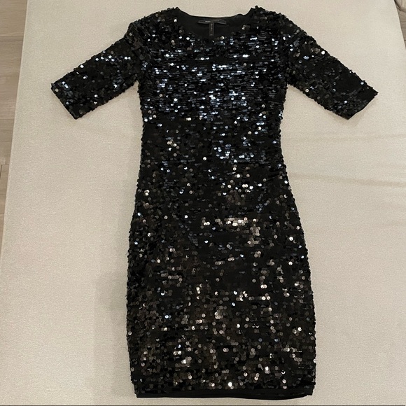 BCBGMaxAzria Dresses & Skirts - Authentic BCBG sequins dress